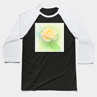 A Single Yellow Rose Baseball T-Shirt